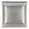 Smarty Had A Party 13" Silver Square Edge Beaded Disposable Paper Charger Plates (120 Plates), 120PK 2690-SS-CASE - alternate 5